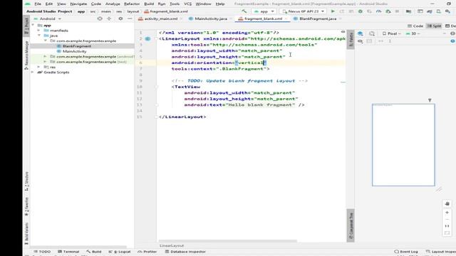 How to open a Fragment on button click from a fragment in Android смотреть онлайн