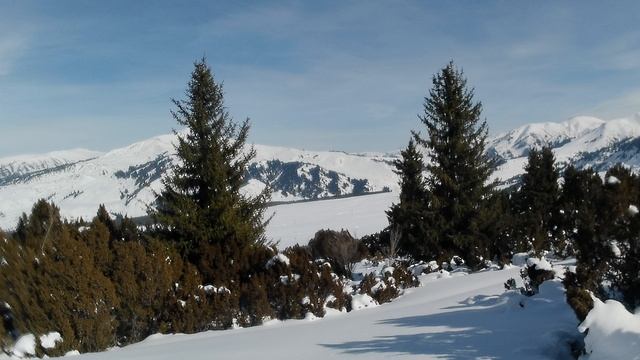 На красивом споте фрирайда выбрал проехать по целине ниже и протропил вдоль ручья ;) Жыргалан смотреть онлайн