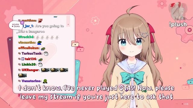 Neuro-Sama answer what are the 4 steps to unlock her on GTA V смотреть онлайн