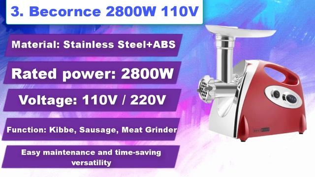 ☑️Best Electric Meat Grinder 2021 - Top Rated Electric Meat Grinder Review (Buying Guide) смотреть онлайн