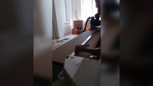 Как ровно обрезать добор наискосок