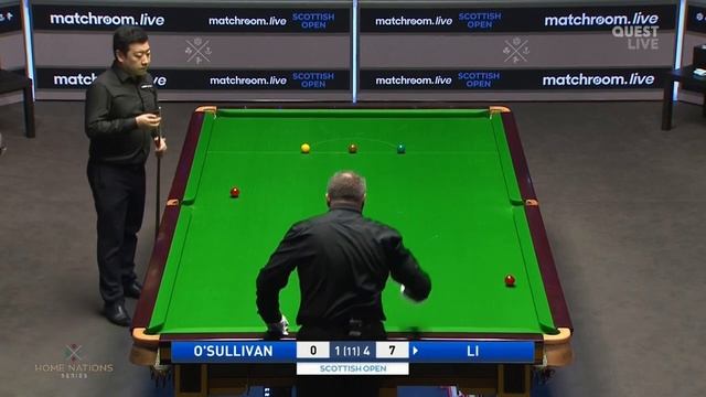 O'Sullivan v Li Hang SF 2020 Scottish Open смотреть онлайн