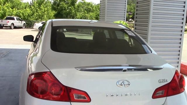 2012 Infinity G25 Pearl White 11K Miles смотреть онлайн