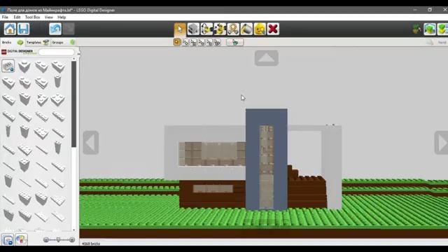 Дом Хай-Тек из Minecraft в LEGO Digital Designer