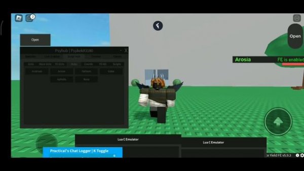Roblox Fe Script Showcase | Fe PSY HUB (OP) R6 and R15|FLUXUS AND HYDROGEN