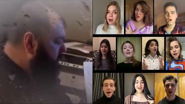 Студенты Музыкальной академии Ларисы Долиной исполнили «Танцы на стёклах» смотреть онлайн