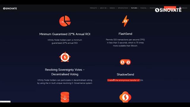 SINOVATE (SIN) - Мои монеты и обзор новостей проекта. смотреть онлайн