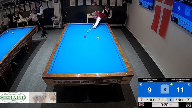 Michael Carlsen (Varde BK) vs Jacob Haack-Sørensen (BK Grøndal) PT 1 смотреть онлайн