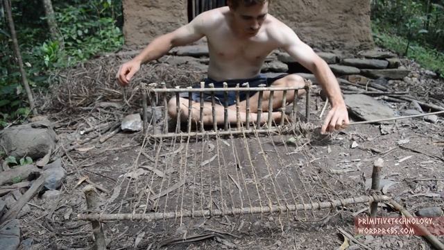 Primitive Technology- Woven bark fiber смотреть онлайн