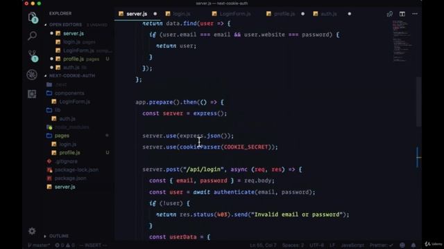 Fetching a User's Profile upon Login in Next.js смотреть онлайн