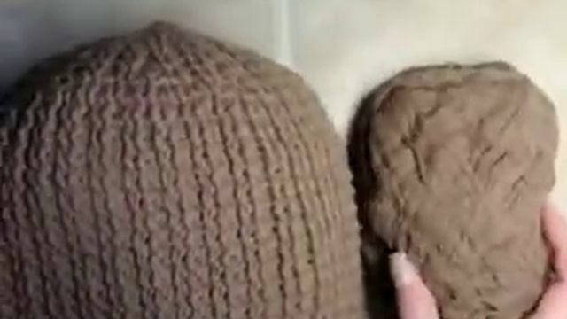 0 Как связать мужскую шапку, образец смотреть онлайн