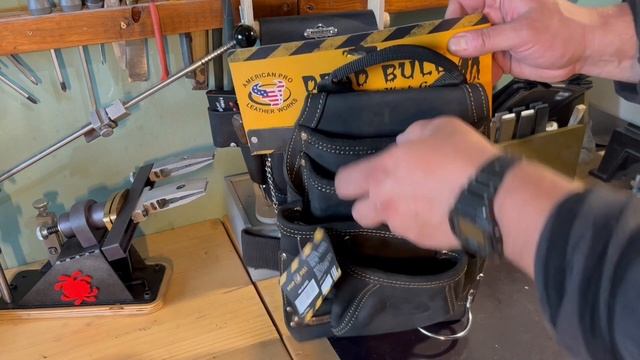 Кожаные сумки монтажные поясные КВТ СК-9 и КВТ СК-10 обзор и опыт эксплуатации