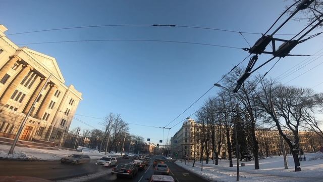 Rīga Centre Winter Sightseeing Tour #2 - Обзорная экскурсия по Риге. Часть 2 смотреть онлайн