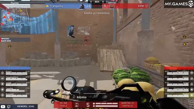 Турнир Warface PRO.Masters. Day 7 смотреть онлайн