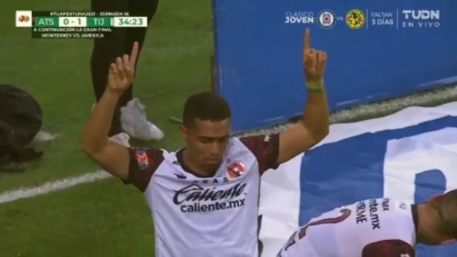 Gol de mauro manotas atlas vs Tijuana 0-1 liga mx 2021 смотреть онлайн