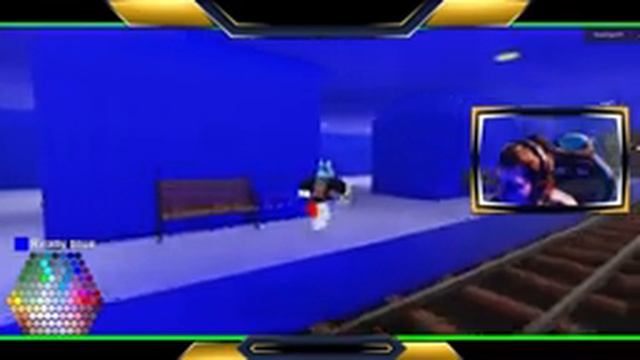 Егор Транспорт управляет поездом в крутой карте Russia Metro в игре ROBLOX смотреть онлайн