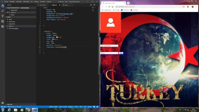 Html+Css ile Login Forum Yaptık Bölüm#2 смотреть онлайн
