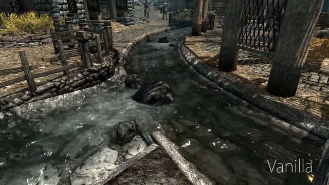skyrim 水MOD　Vanilla vs WATER TWO смотреть онлайн