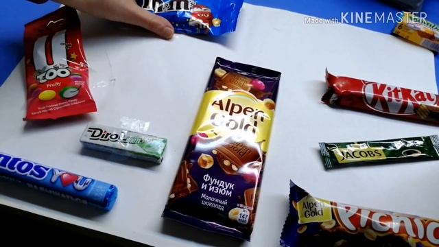 Как сделать подарок на День рождения??/Маме, подруге, бабушке/Своими руками из сладостей/вкусный? смотреть онлайн