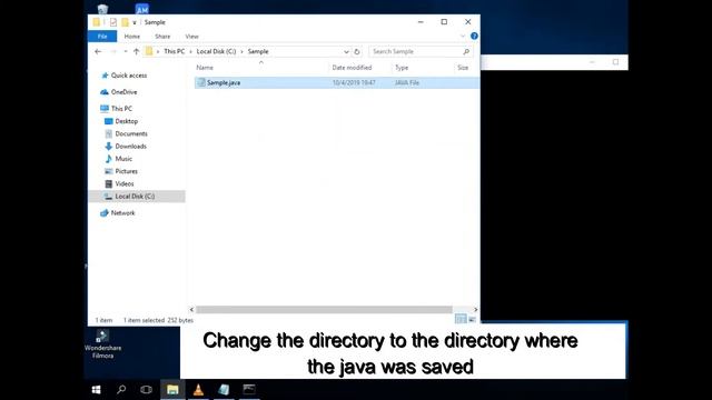 How to Compile and Execute a Java Application using DOS (cmd) смотреть онлайн