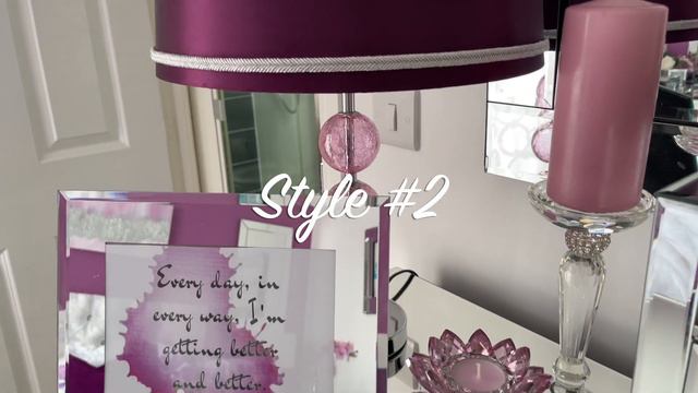 Dresser Decor Ideas | Glam Bedroom Decor | Decorate With Me 2022