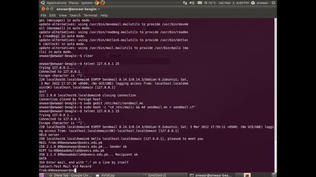 How to install and Setup SMTP using SENDMAIL on Linux OS (720p) смотреть онлайн