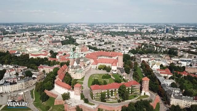Kraków (Poland) - Tourist sights, attractions and architectural monuments смотреть онлайн