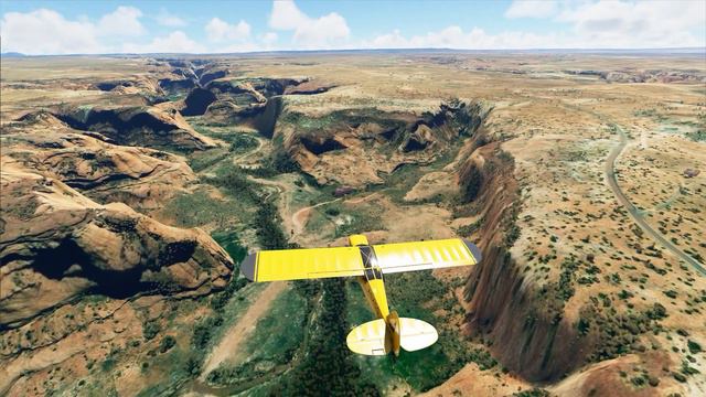 Microsoft Flight Simulator 2020 | Chinle, AZ (E91) and Canyon De Chelly - Zlin Savage Cub смотреть онлайн