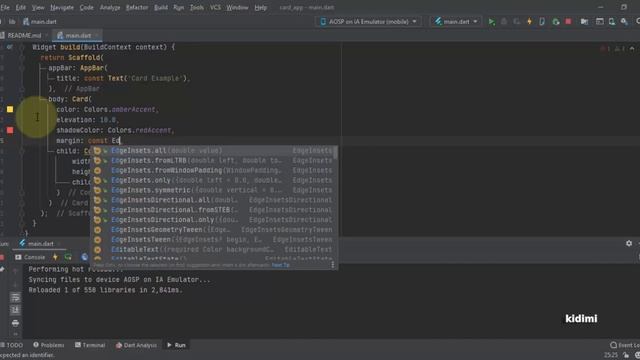 Pengenalan Widget Card pada Flutter смотреть онлайн