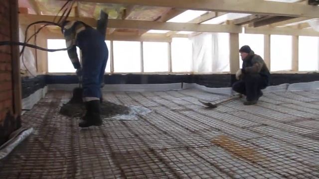 116-13 - Устройство бетонного пола кровля смотреть онлайн
