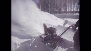 Самодельный снегоуборщик из мотокультиватора