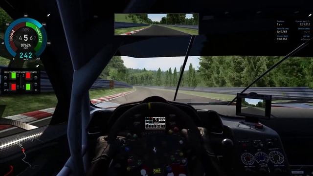 Assetto Corsa - Ferrari 458 gt 2 @ Nordschleife - 6:45:764 - onboard смотреть онлайн