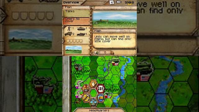 Panzer Tactics DS: Artillery vs Infanty смотреть онлайн