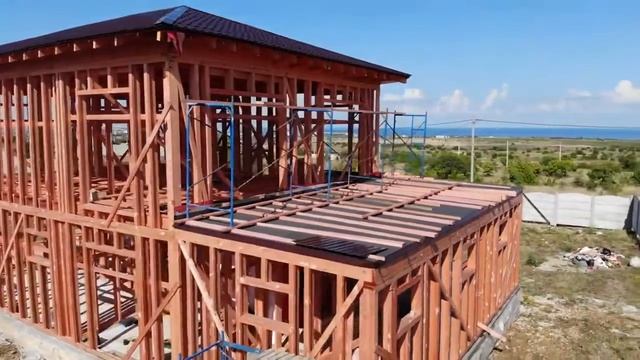 Каркасный Дом Усиленный Каркас Клееная Балка 175мм [Деревянный Каркасный Дом Под Ключ] смотреть онлайн