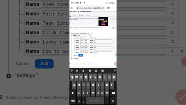 how to create json file in google fire base смотреть онлайн