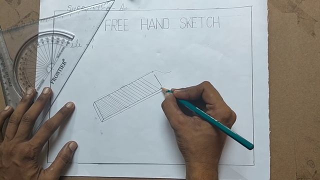 How to Draw A File a Free Hand Sketch By -- Satyam Singh смотреть онлайн