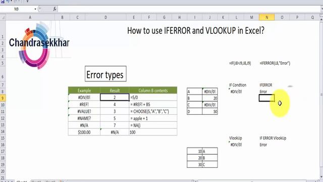 తెలుగు లో: How to use IFERROR and VLOOKUP in Excel? смотреть онлайн