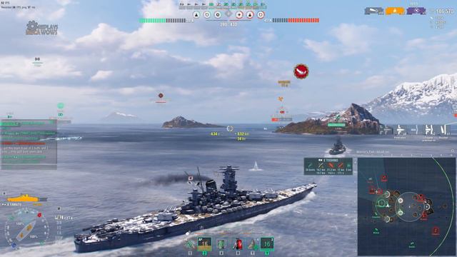 DAMAGE RECORD! Yamato 5 Kills & 417k Damage | World of Warships Gameplay смотреть онлайн