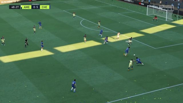 FIFA 22 | Chelsea FC | Club America | Friendly match | playstation game simulation смотреть онлайн