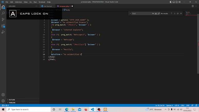 PRAKTIK4, PART1 browser php смотреть онлайн