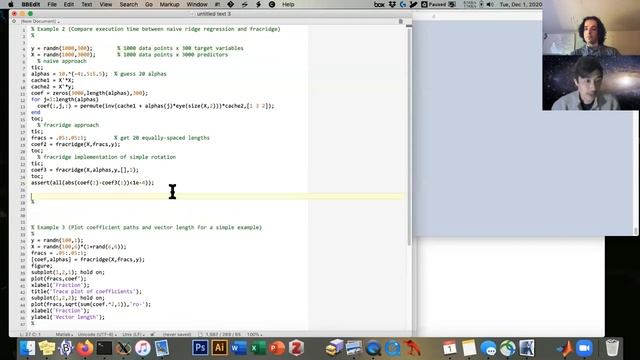 Fractional ridge regression: a fast, interpretable reparameterization of ridge regression смотреть онлайн