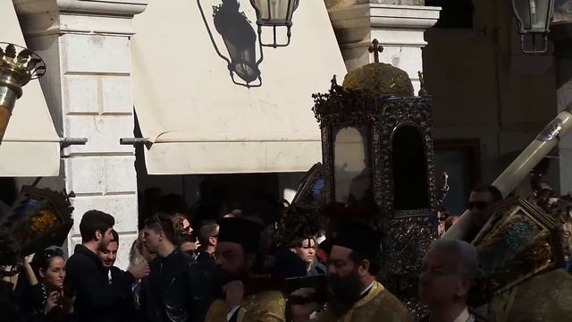 Λιτανεία αγ.Σπυρίδωνα Κέρκυρα 11/04/15 смотреть онлайн