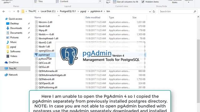 PostgreSQL 10.1 Zip Installation and Configuration in Windows 10 смотреть онлайн