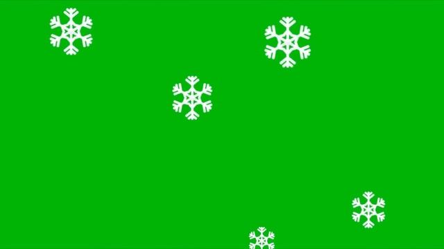 ФУТАЖИ- -ХРОМАКЕЙ -СНЕЖИНКИ (ЗЕЛЕНЫЙ ФОН) смотреть онлайн