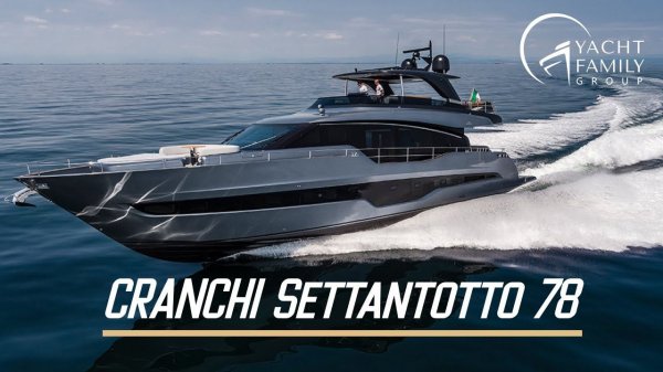 Воплощение стиля: CRANCHI 78 SETTANTOTTO