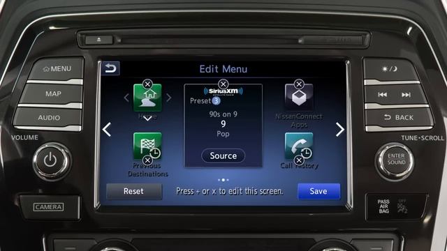 2016 Nissan Maxima - Control Panel and Touch Screen Overview смотреть онлайн