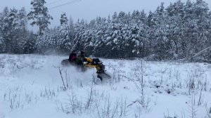 КВАДРОЦИКЛ НА ГУСЕНИЦАХ. CF MOTO X8. BRP. HISUN 800. Печорский район Псковская область