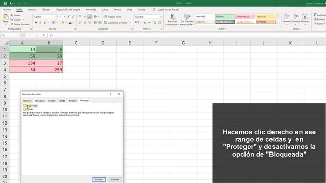 ? Cómo PROTEGER CELDA Excel 2019, 2016 ? DESPROTEGER смотреть онлайн