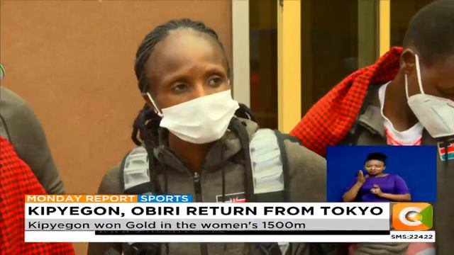 Kipyegon, Obiri return from Tokyo Olympics смотреть онлайн
