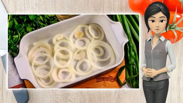 Селедка в майонезе с луком смотреть онлайн